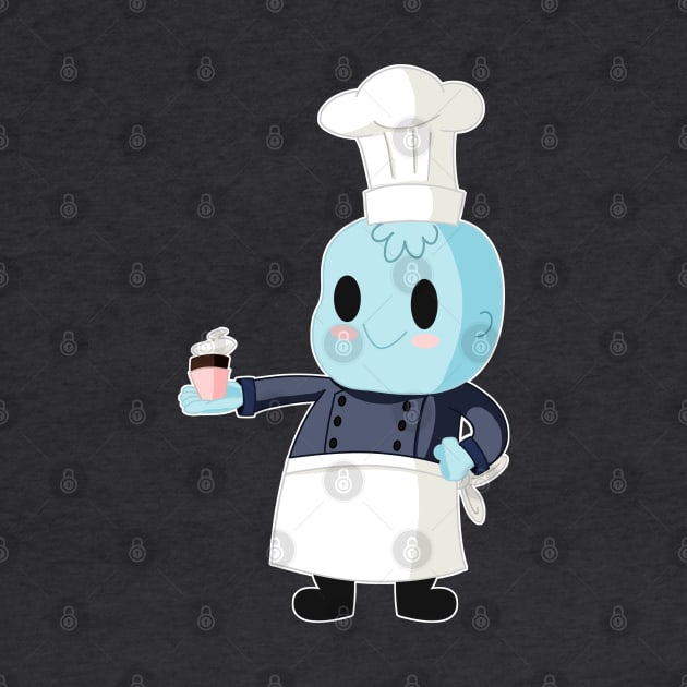 CUTE PASTRY CHEF by droidmonkey